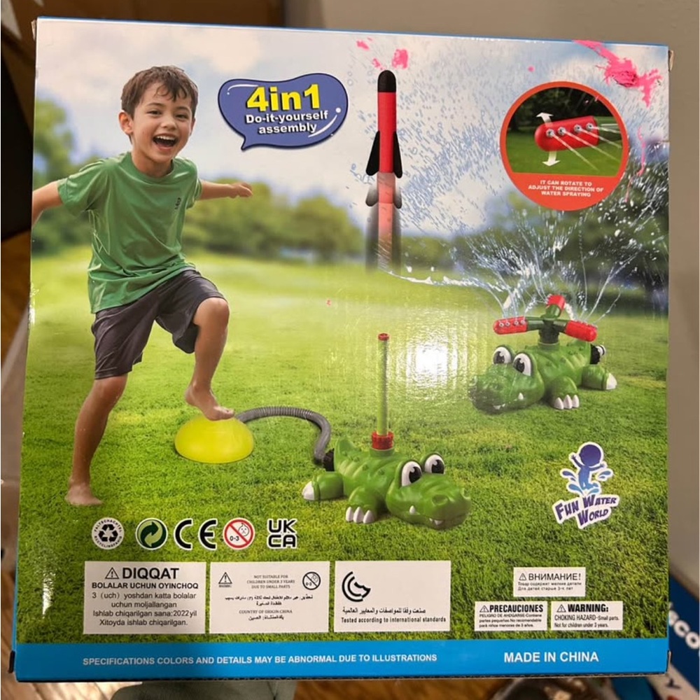 Splash Baseball Outdoor Toy Set - Picture 2 of 2